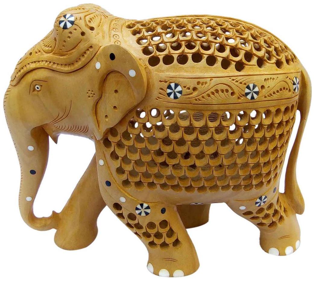 

Wooden Elephant Undercut