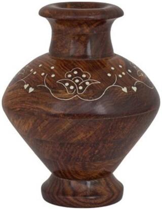 Buy Wooden Flower Pot Matka Shape Online At Low Prices In India Paytmmall Com The word matka is derived from a word for an earthen pot. wooden flower pot matka shape