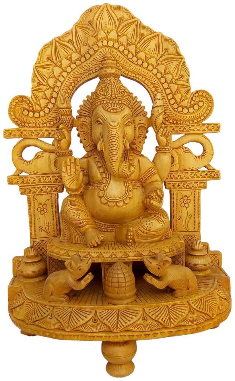 

Wooden Ganesh Merav