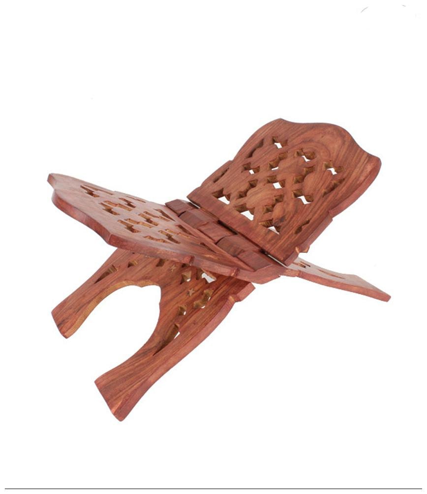 

Wooden Hand Carved Holy Book Stand