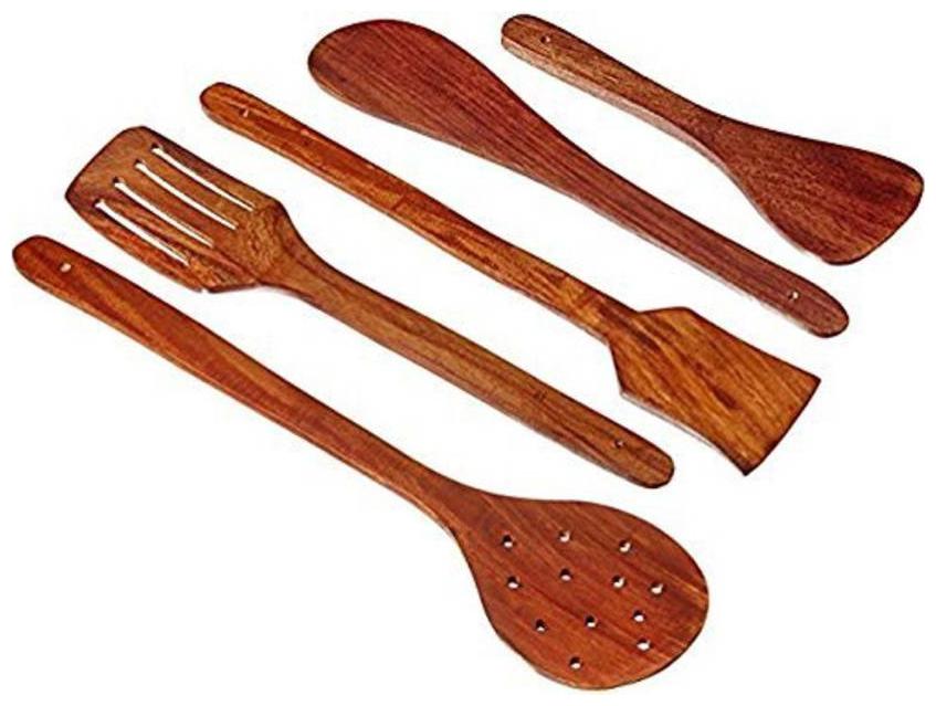 

Wooden utensils set - Pack of 5