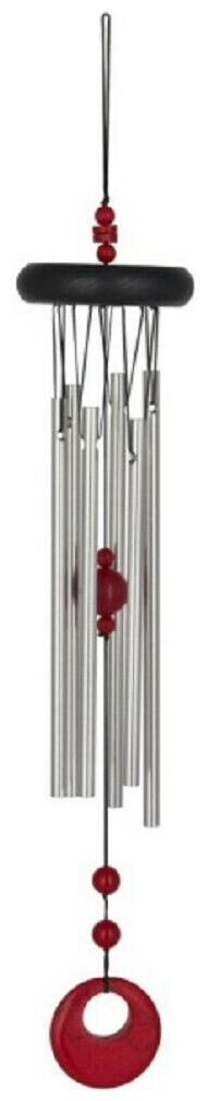 

Woodstock Red Coral Base Chakra Wind Chime Outdoor Garden Windchimes CCR New