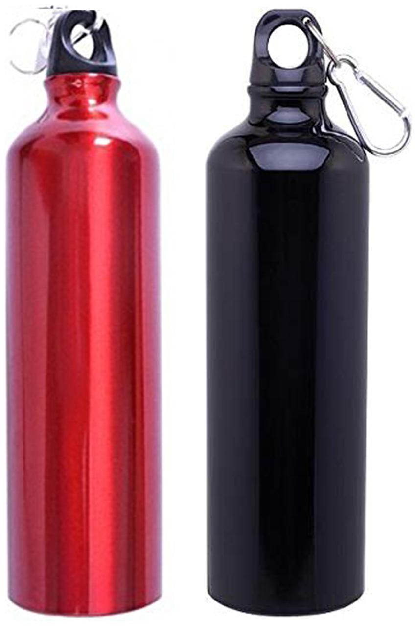 

WORTHWAY Aluminium Assorted Water Bottle ( 1500 ml Set of 2 )