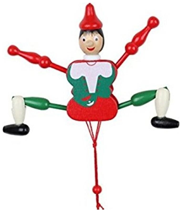 

Worthy Shoppee Wooden Hanging Toy for Kids - Joker