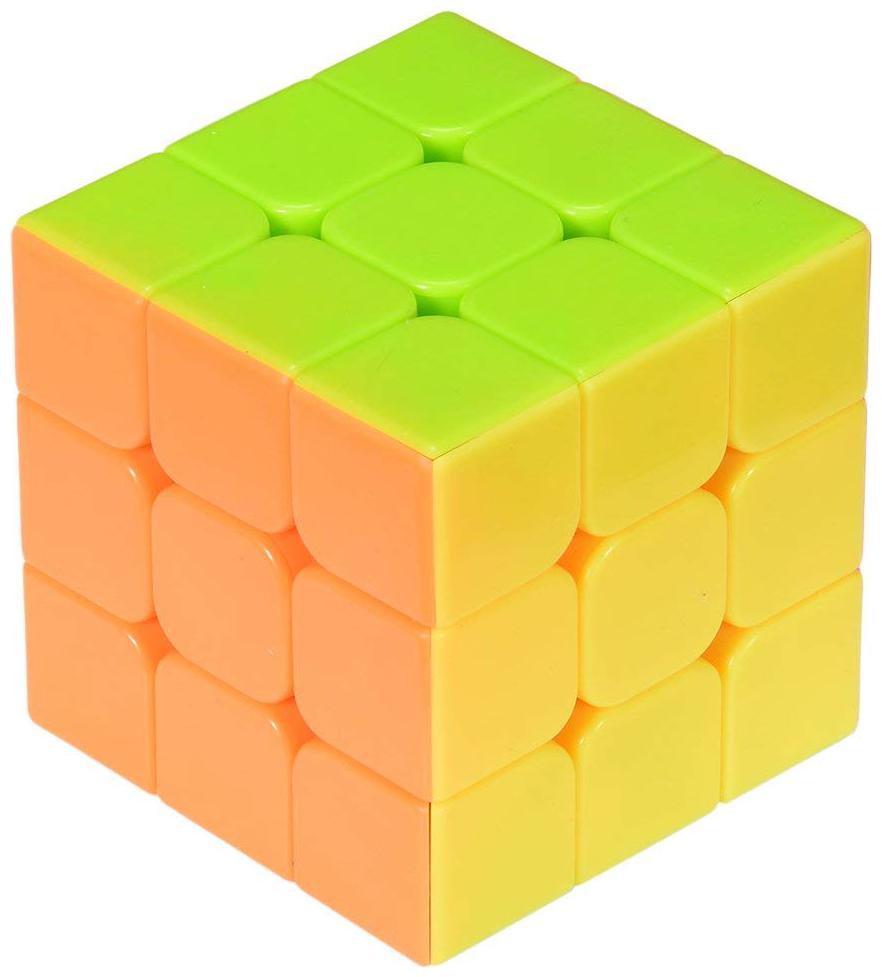 

Worthy Shoppee 3x3 Speed Cube Stickerless Magic Cube 3x3x3 Puzzles Toys Multi Colour