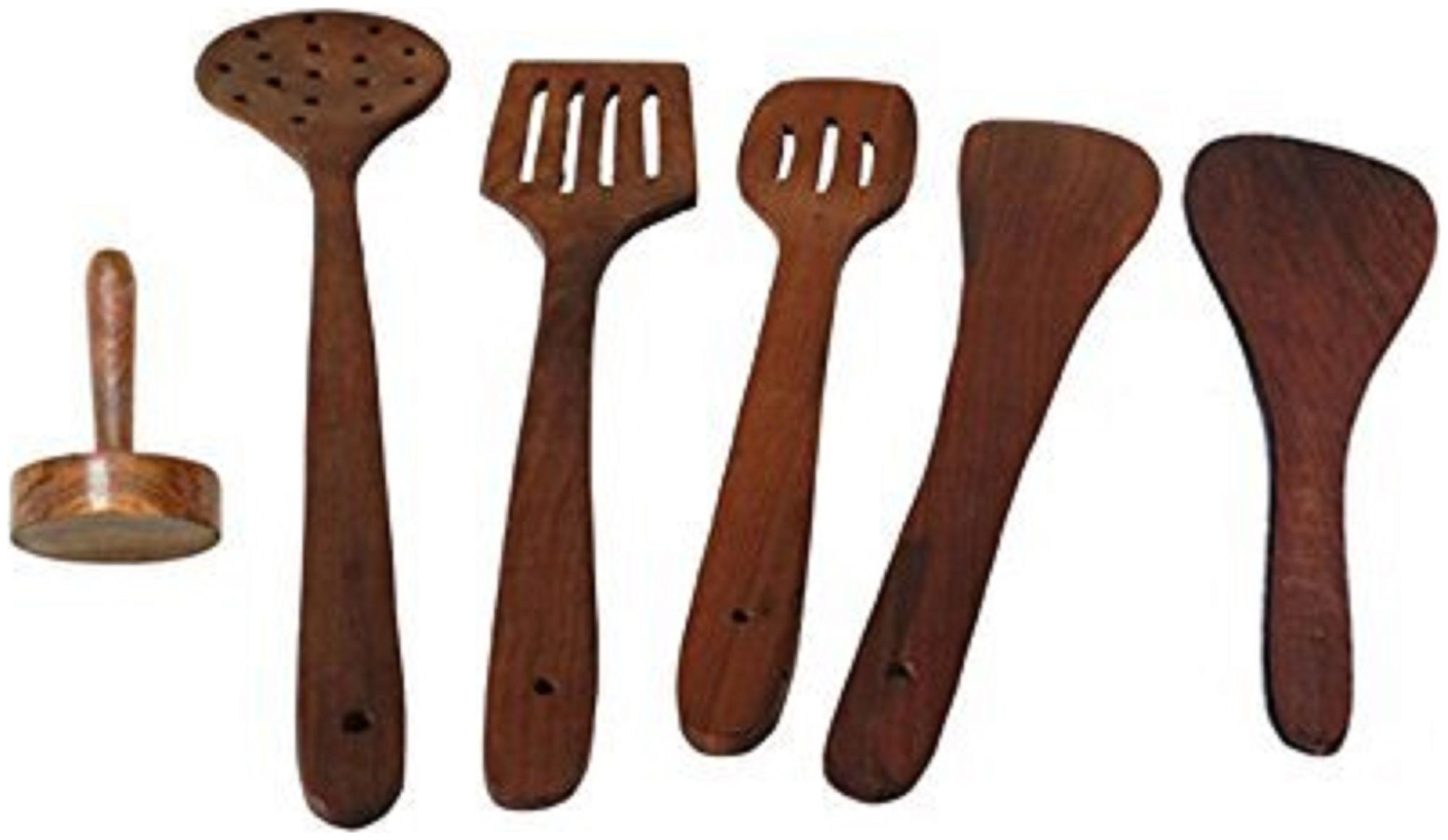 

Worthy Shoppee Wood Cuchara Tool Set of 6