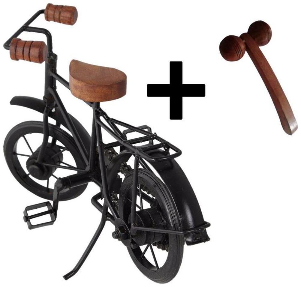 

Worthy Shoppee Home De cor Gift Item Decorative Miniature Of Metal Cycle Bycycle With FREE Face Massager
