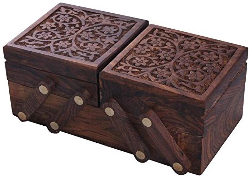 

Worthy Shoppee Wooden Utility Masala Box