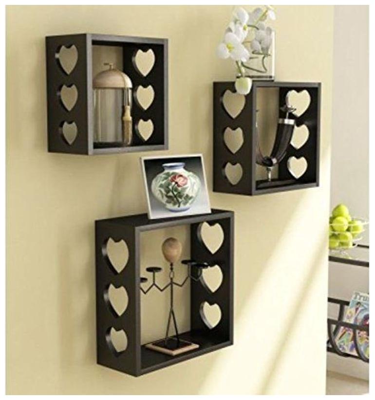

Worthy Shoppee Wooden Wall Shelf Size (LxBxH-10x3 5x10) inch