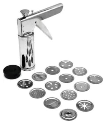 

Xoriks Stainless Steel Kitchen Press Sev Sancha Chakari Maker Murukku Janthikulu Maker Gathiya Maker Bhujiya Maker Farsan Maker Snackes Maker Machine