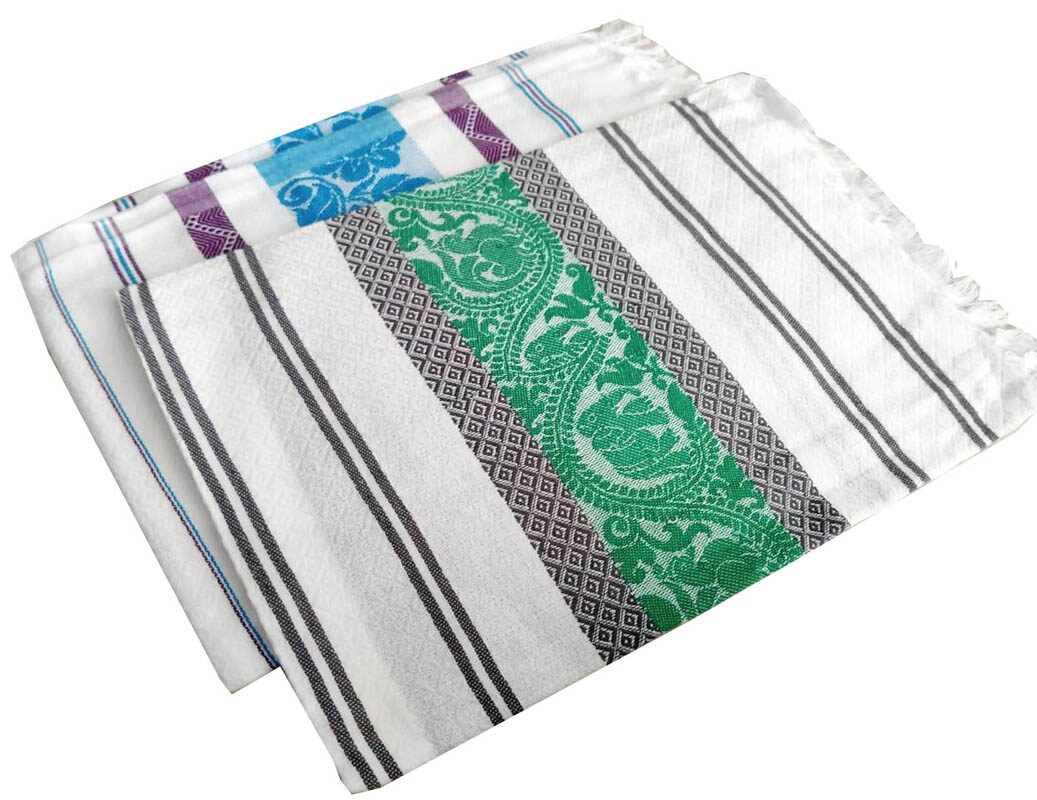 

XY DECOR 400 GSM Cotton Bath Towel ( 2 Pieces Multi )