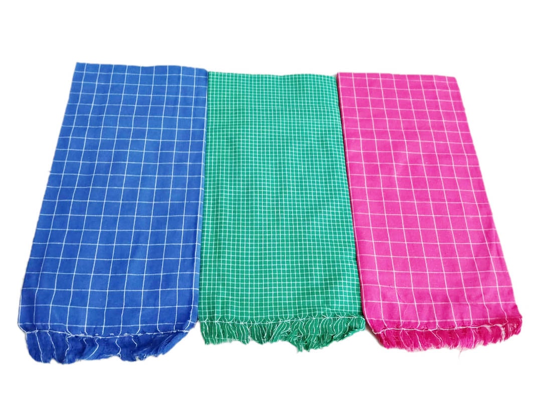

Xy Decor Cotton Bath Towel Set Of 3 -Multi