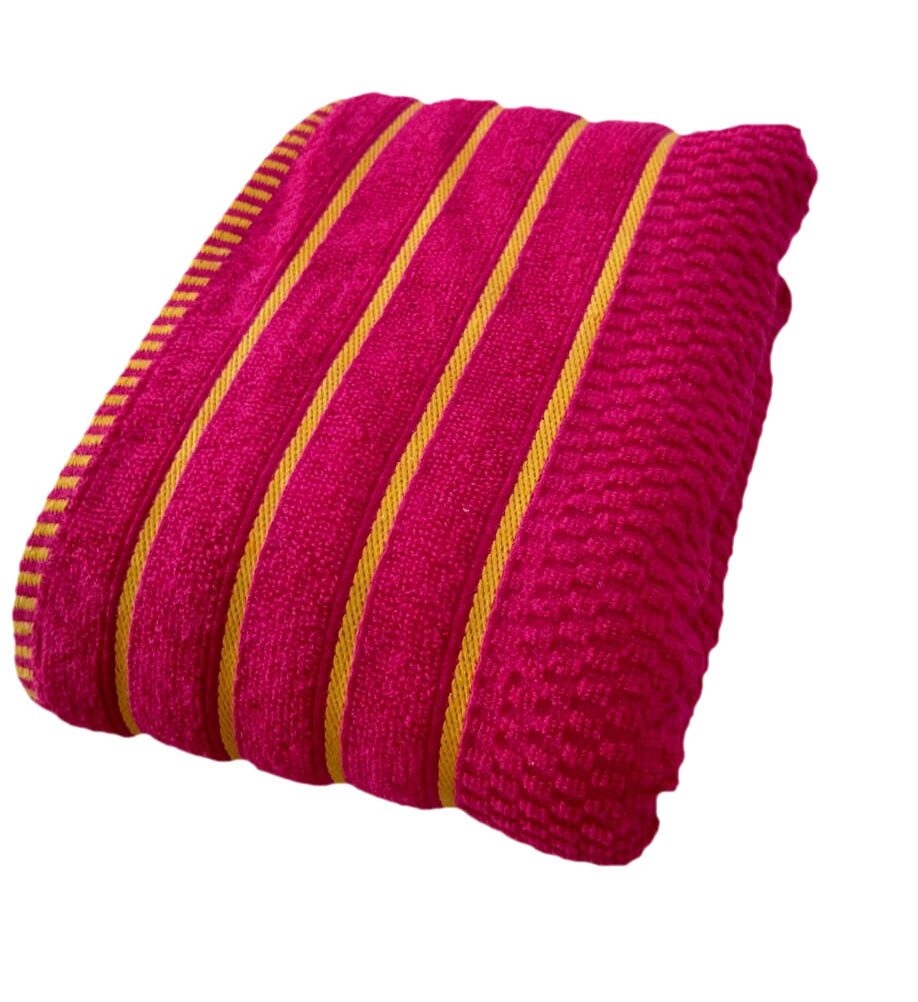 

XY DECOR 400 GSM Cotton Bath Towel ( 1 Piece Red )