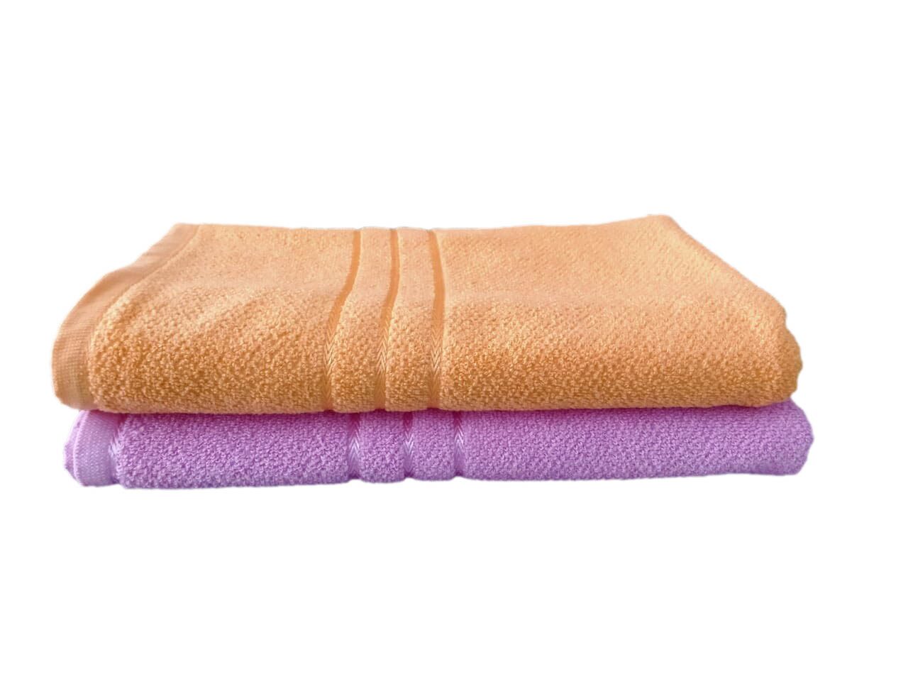 

XY DECOR 400 GSM Cotton Bath Towel ( 2 Pieces Orange )