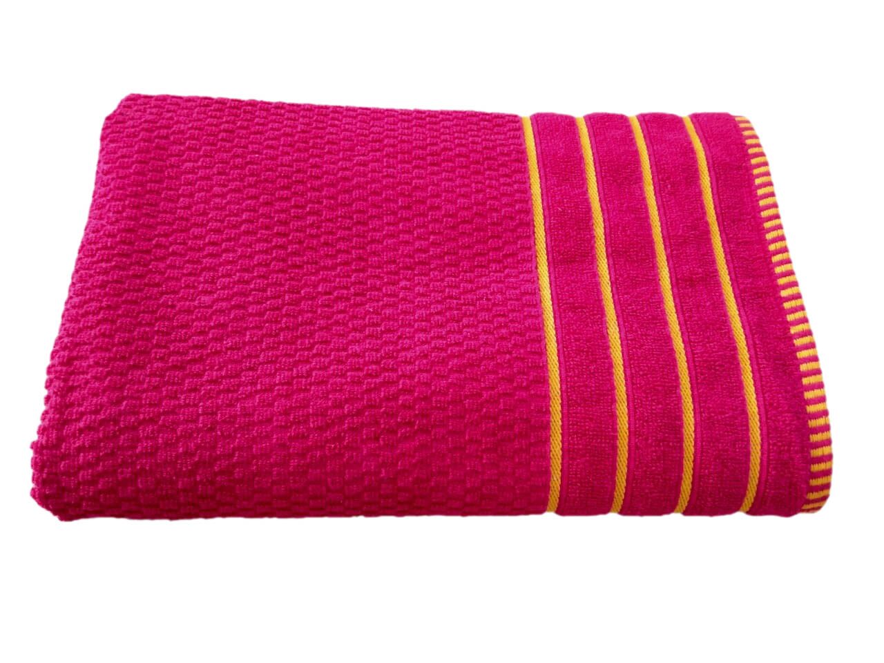 

XY DECOR 400 GSM Cotton Bath Towel ( 1 Piece Red )