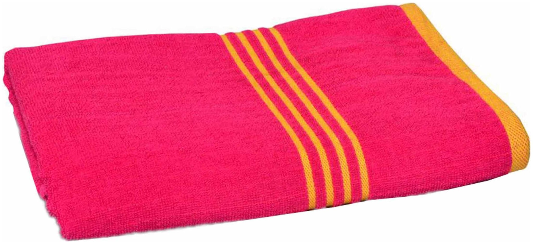 

XY DECOR 450 GSM Cotton Bath Towel ( 1 Piece Pink )