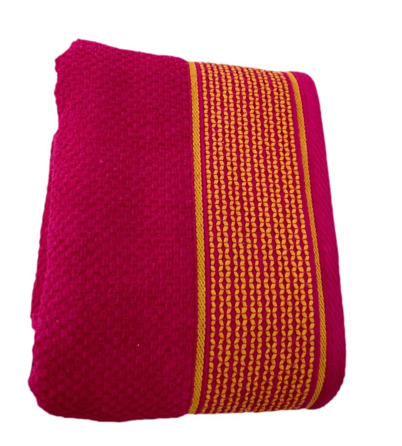 

Xy Decor Cotton Bath Towel Set Of 1 -Red