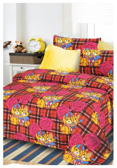 

XY DECOR Microfiber 3D Printed Double Size Bedsheet 120 TC ( 1 Bedsheet With 2 Pillow Covers Multi )