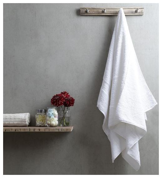 

Xy Decor Large 100 Cotton White Bath Towel (75 X 150 CM)