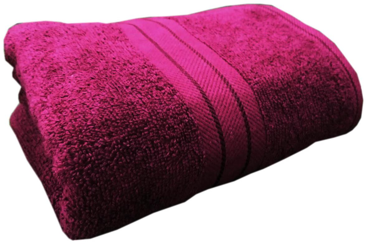 

XY DECOR 470 GSM Cotton Bath towel ( 1 piece Maroon )