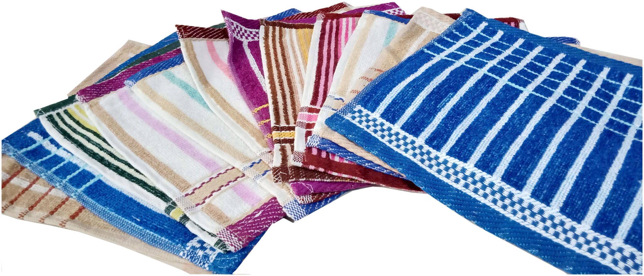 

Xy Decor Pack of 12 Cotton Face Towel (10x10 inch) Multicolour