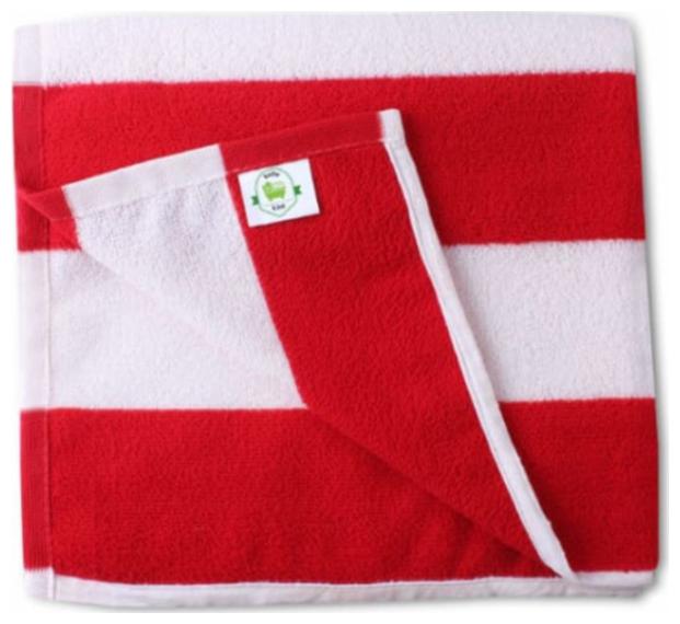 

Xy decor Set of 2 microfiber cotton bath towel (multicolour) 30x60 inch