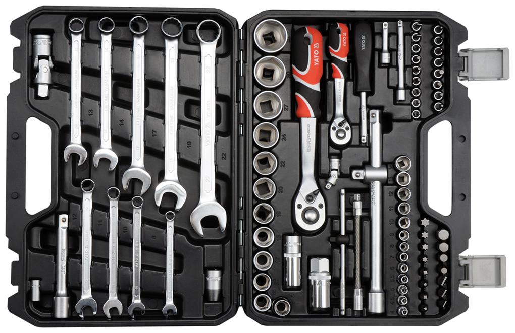 

YATO Hand Tool Kit (82 Tools)