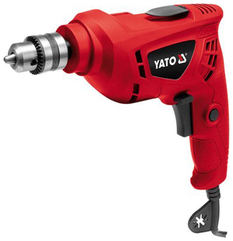 

Yato Lock-on switch Forward and reverse and variable speed YT-82049 Electric Drill Angle Drill (10 mm Chuck Size)