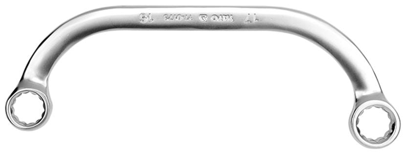 

YATO YT-0171 Double Sided Chromed Finish with AS-Drive and Material CrV 6140 11x13 mm Double Sided Box End Wrench ()
