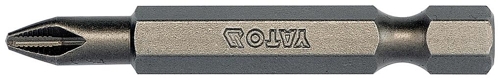 

YATO YT-04782 Hex PH1 Sandblasting finished High Hardness Screwdriver Bit Set (Pack of 10)