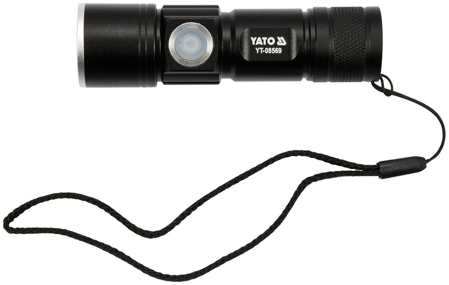 

Yato YT-08569 Rechargable Flashlight Xt-E Cree 5W Usb 94X27mm