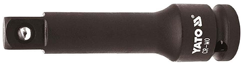 

Yato YT-1060 Cold Forged CrMo 1 2 inch Drive Black Phosphated Surface Impact Extension Bar-75mm Socket Set (Pack of 1)