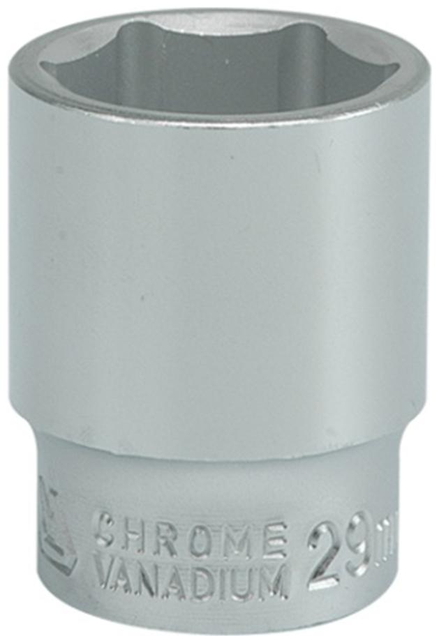 

YATO YT-1310 3 4 inch Drive Socket with Chrome finish with 29mm size application in industry car service stations and workshops for High Loads Socket Set (Pack of 1)