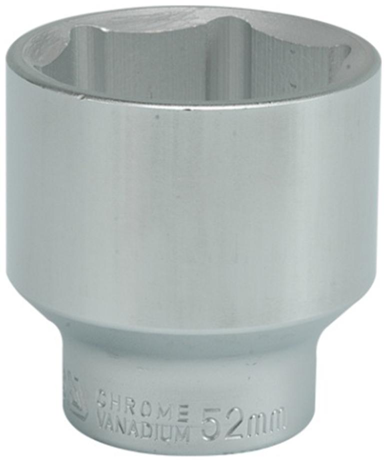 

YATO YT-1326 3 4 inch Drive Socket with Chrome finish with 52mm size application in industry car service stations and workshops for High Loads Socket Set (Pack of 1)