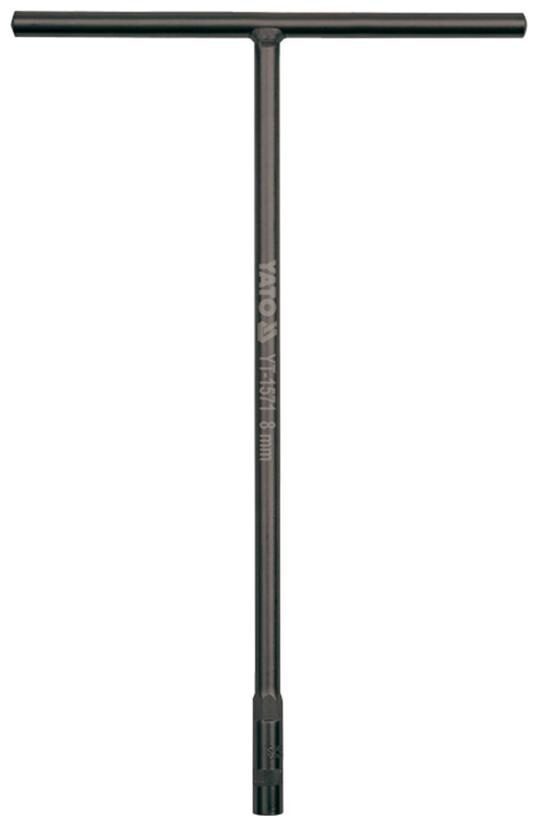 

YATO YT-1575 Single Sided Long Bar Designed with AS-Drive and CrV 6140 12 mm Single Sided Open End Wrench ()