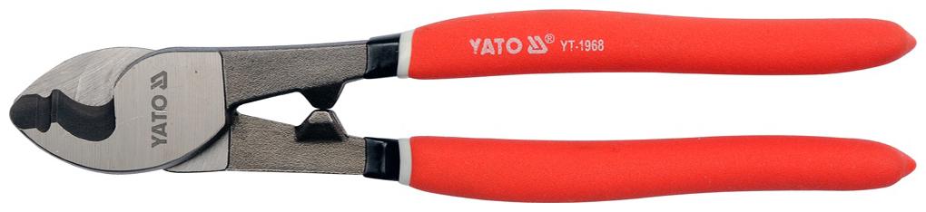 

YATO YT-1968 Cold forged from chrome vanadium steel Cable Cutter 235mm Glass Cutter ()