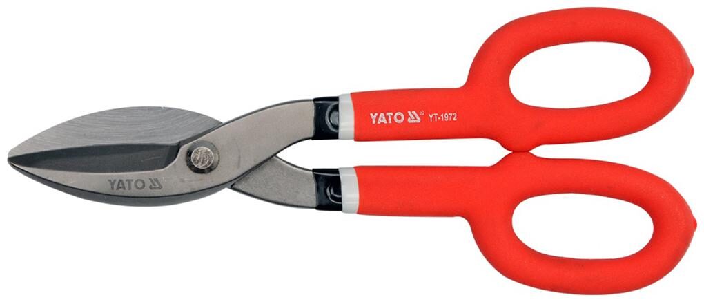 

YATO YT-1971 Tin Snips 205mm American Type with Maximum thickness of steel sheet cutting 1 0 mm Metal Cutter ()