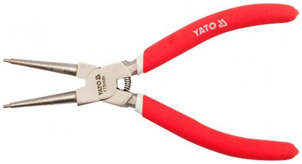 

YATO YT-1990 Chromium Vanadium Material and Nickel Iron Circlip Plier (Length 9 inch)