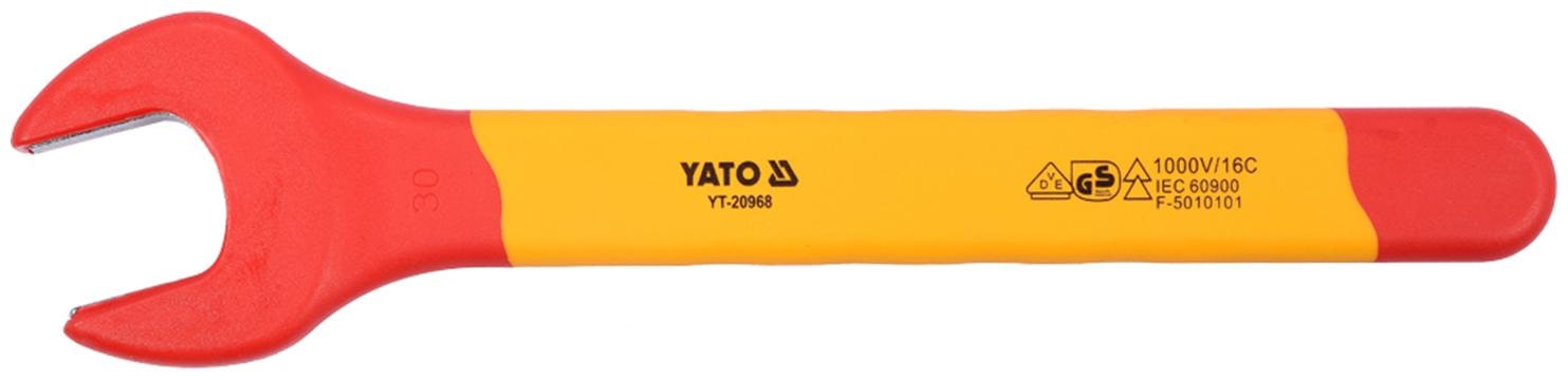 

Yato YT-20968 Injection Insulated Open End Wrench 30mm
