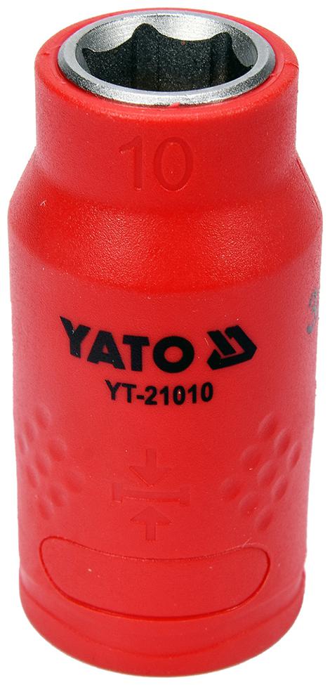 

YATO YT-21016 Chrome-vanadium with insulation up to 1000 V Socket Set (Pack of 1)