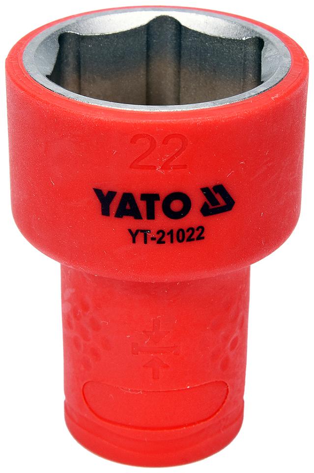 

YATO YT-21016 Chrome-vanadium with insulation up to 1000 V Socket Set (Pack of 1)