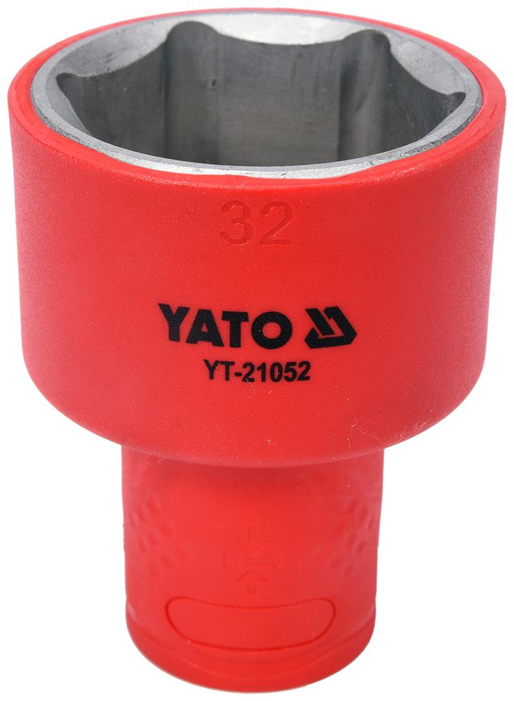 

YATO YT-21016 Chrome-vanadium with insulation up to 1000 V Socket Set (Pack of 1)
