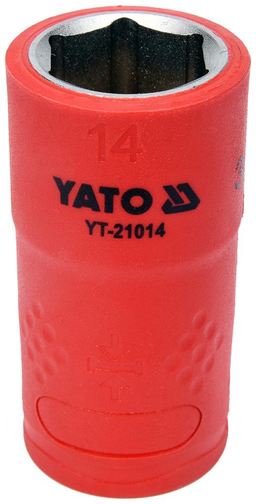 

YATO YT-21016 Chrome-vanadium with insulation up to 1000 V Socket Set (Pack of 1)