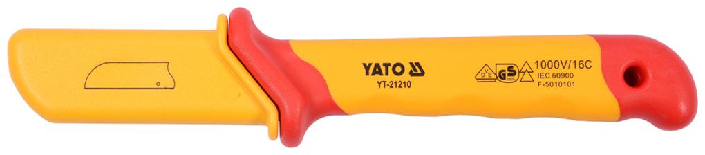 

Yato YT-21210 Injection Insulated Cable Knife(Straight)