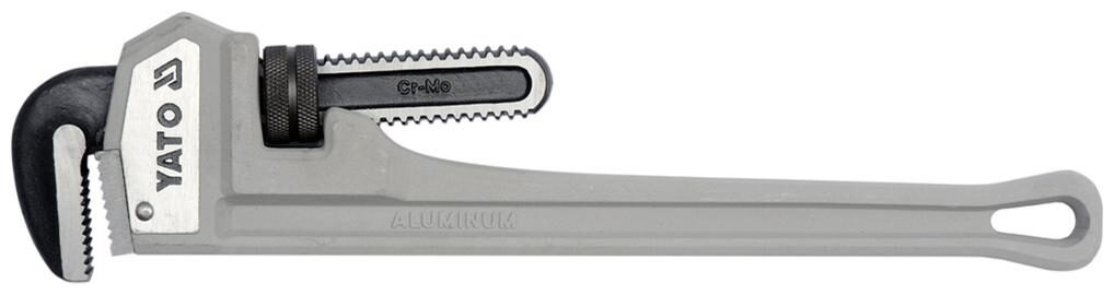 Yato YT-2486 Pipe Wrench 48inch|CoMo Hook Jaw|Aluminum Handle|Pipe Wrench Adjustable|Heavy Duty|Light Weight|Hydraulics Tools|250mm-1200mm|Industrial Tools|Wrenches|Too Kit|ToolSet|Hand Tool