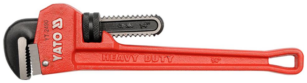 

Yato YT-2492 Casting steel handle Pipe Wrench 24 inch Hardness HRC 58-60 Single Sided Pipe Wrench (Pack of 1)