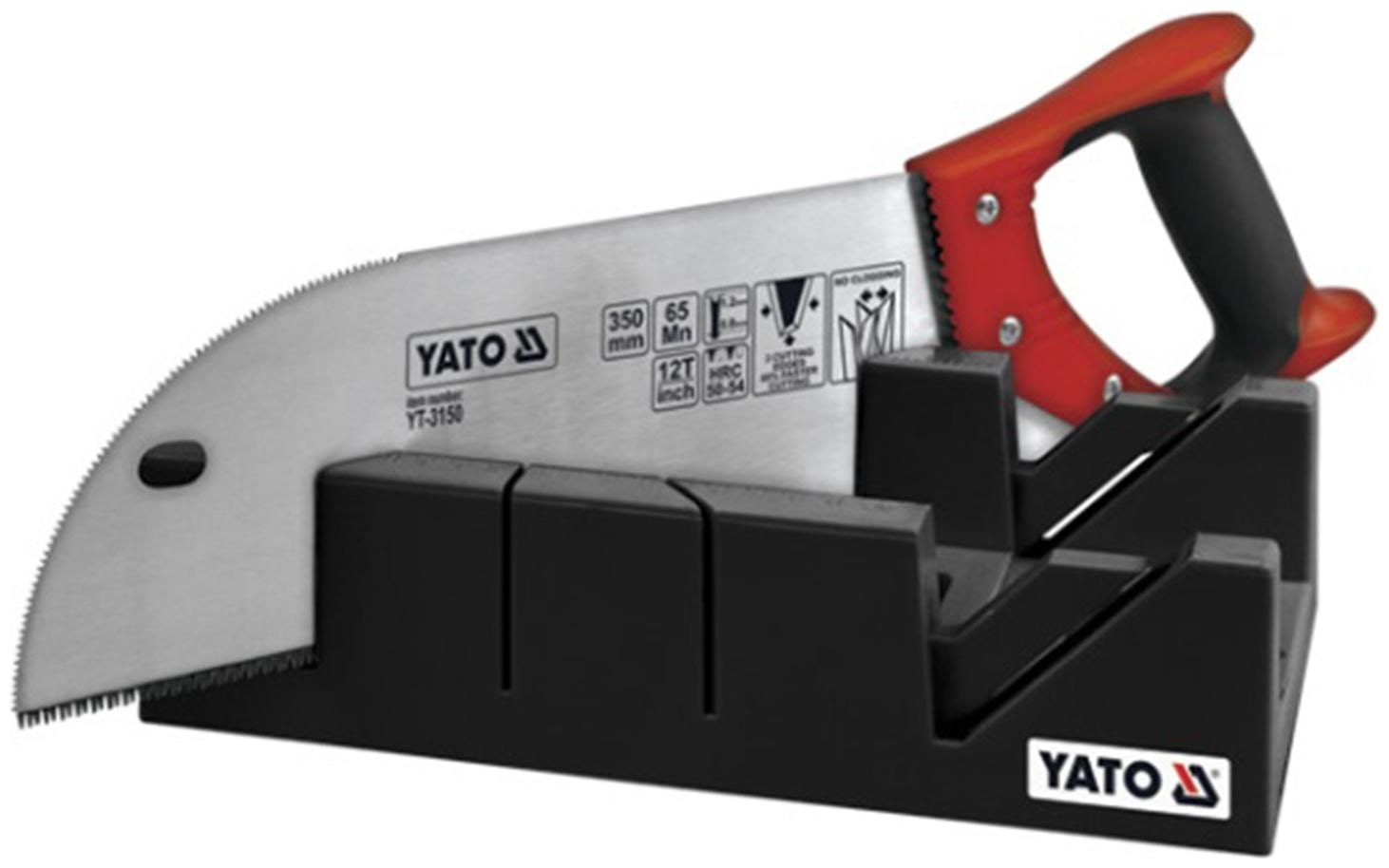 

Yato YT-3150 Plastic Mitre Box With Dovetail Saw 250mm