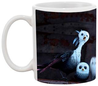 Yellow Bird Ceramic Coffee Mug by AshvahTM Mug-1965