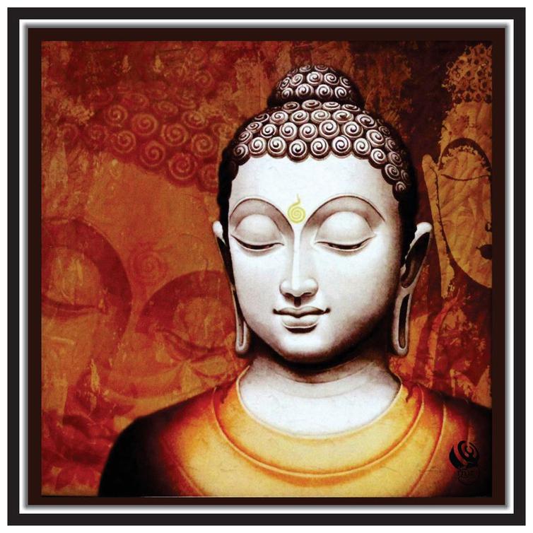 

Yogine Gautam Buddh Peaceful Size -12 in x 12 in Yellow