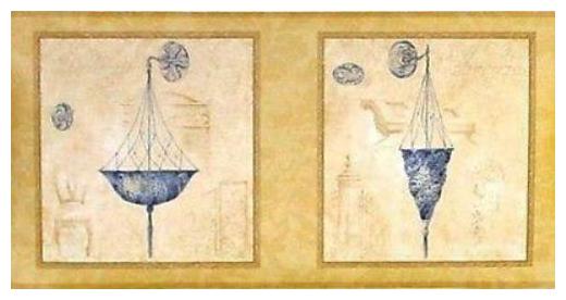 

York Asian Lantern Architectural Wallpaper Border - RG3759B